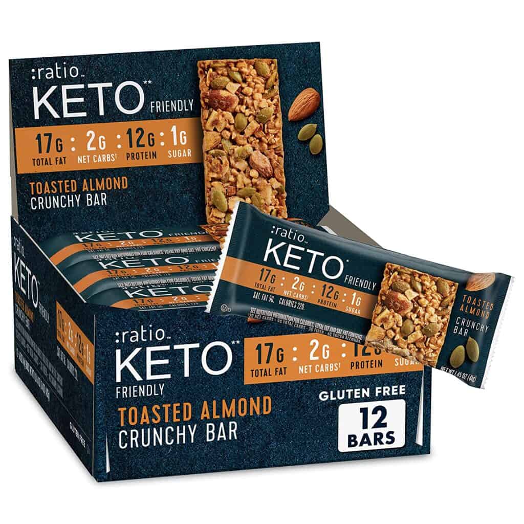 Image of: :ratio Toasted Almond Crunchy Bar