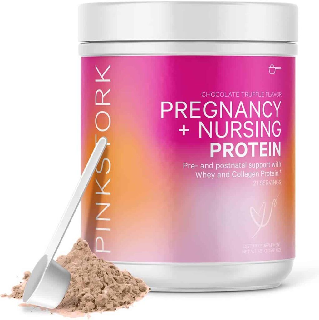 Pink Stork Pregnancy + Nursing Protein Powder 