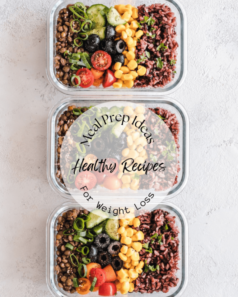 Meal Prep Ideas for Weight Loss (Healthy Recipes)