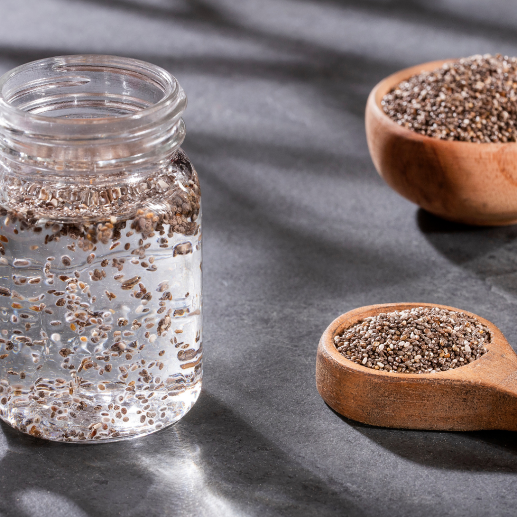 benefits of chia seeds in water image of chia seeds 