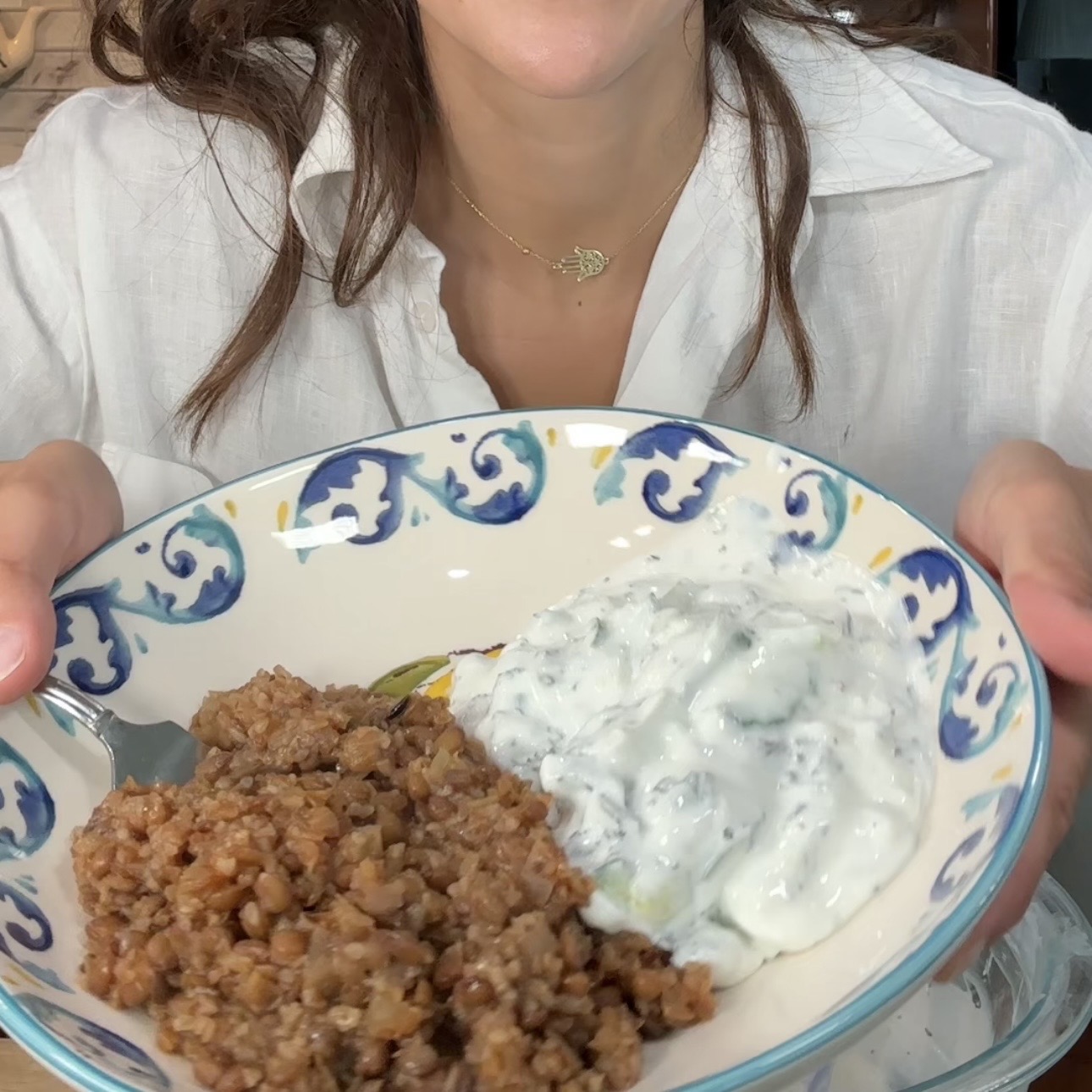 Lebanese Mujadara Recipe (Lentils and Bulgur)