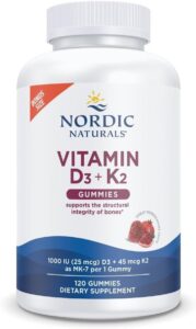Vitamin D3 and K2 supplement in my daily supplement routine as a dietitian