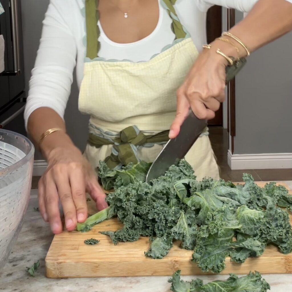 Ingredients for high-protein chicken Caesar pasta salad